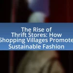 The Rise of Thrift Stores: How Shopping Villages Promote Sustainable Fashion